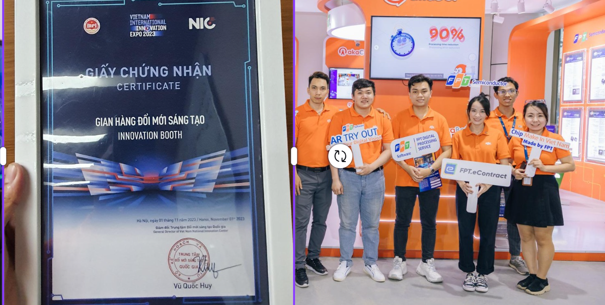 Innovation Booth Certificate